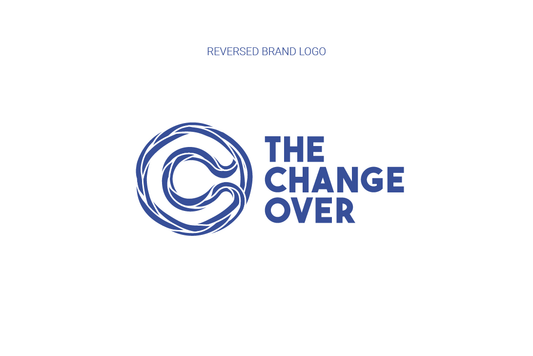 changeover reversed brand logo